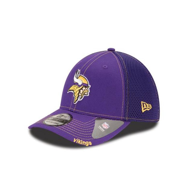 NFL Minnesota Vikings Neo 39Thirty Stretch Fit (NWX3143) - Purple New Era Caps